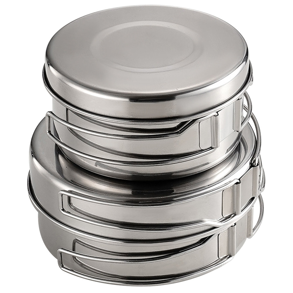 Camping Cooking Cup - Набор походной посуды из нержавеющей стали,