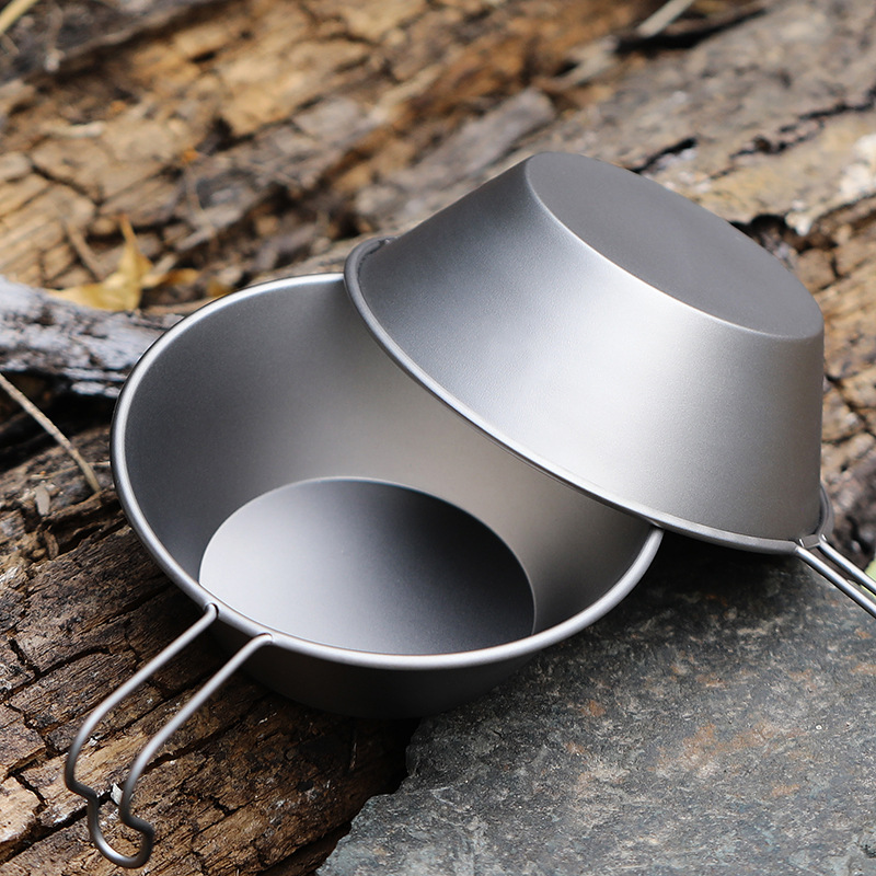 Camping Cooking Cup - (1 шт.) Титановая походная миска Sierra