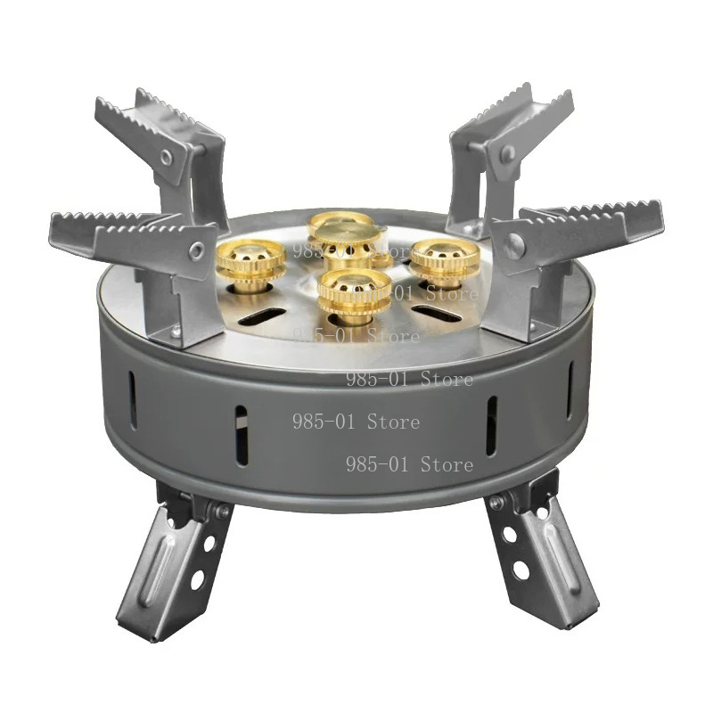 Camping Cooking Fire Stove - Портативная ветрозащитная газовая плита, газовый котел