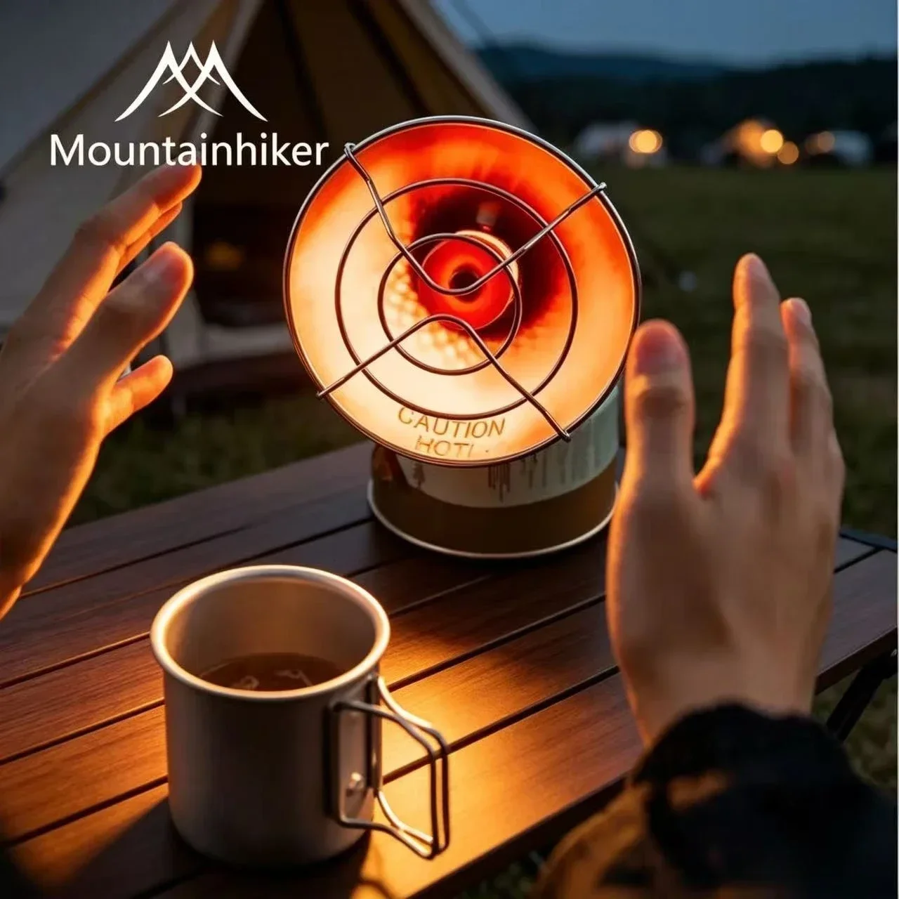 Camping Cooking Gazebo - Портативная газовая плита-обогреватель MOUNTAINHIKER для кемпинга,