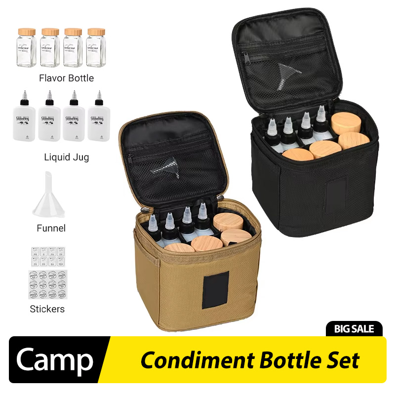 Camping Cooking Oil - Набор для приправ для кемпинга и