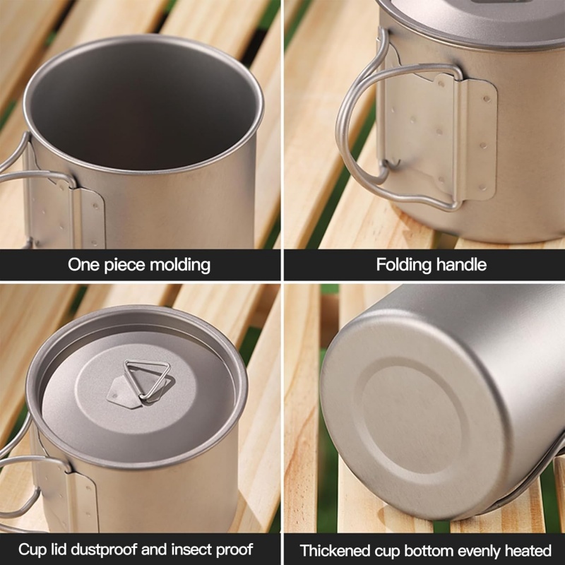 Титановая походная кружка со с – обзор и цена Camping Cooking Backpack