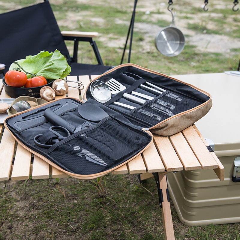 Набор походной кухонной утвари – обзор и цена Camping Cooking Backpack