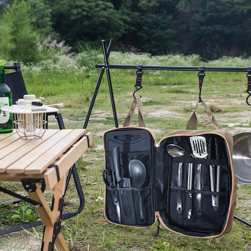 Набор походной кухонной утвари – обзор и цена Camping Cooking Backpack