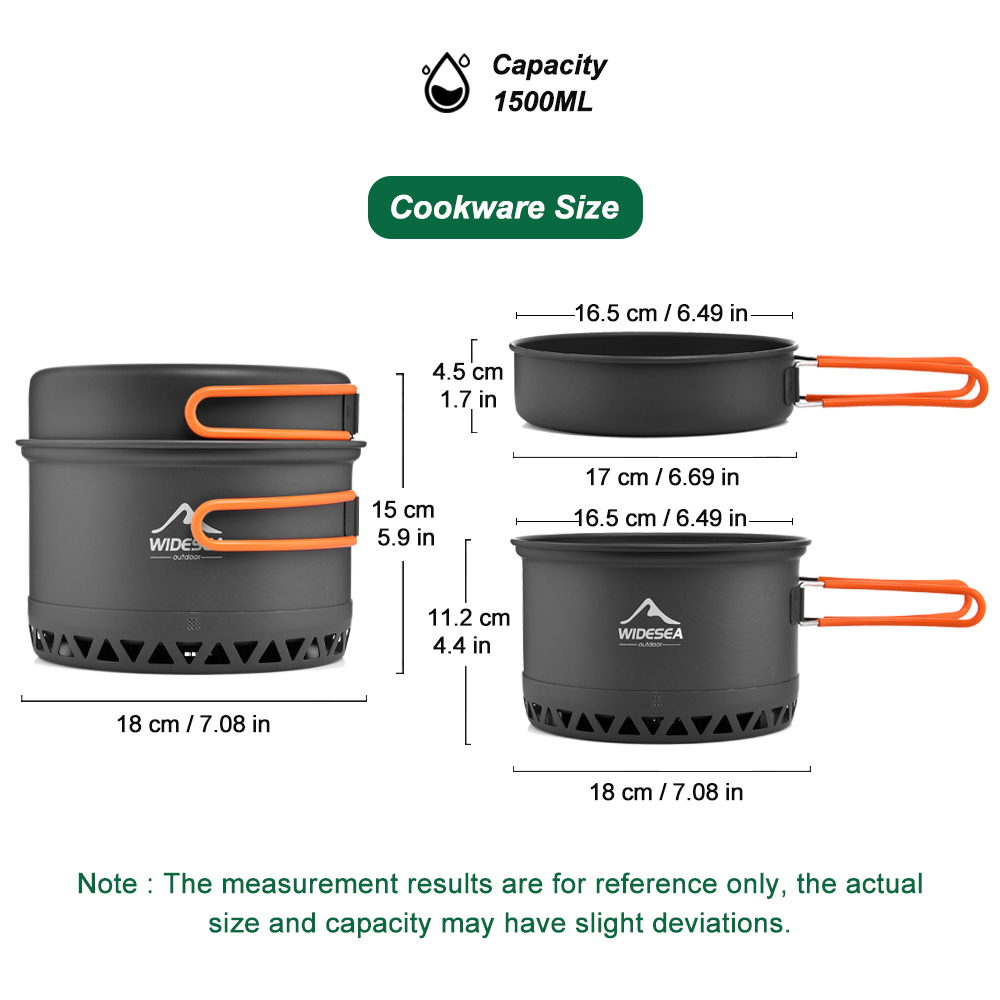Посуда для кемпинга, набор ули – обзор и цена Camping Cooking Equipment