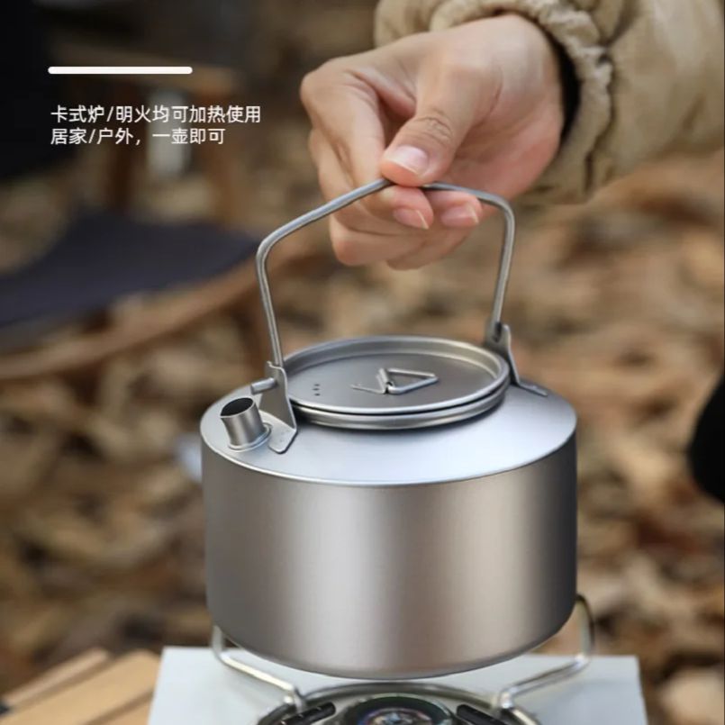 Титановый чайник для кемпинга, – обзор и цена Camping Cooking Cup
