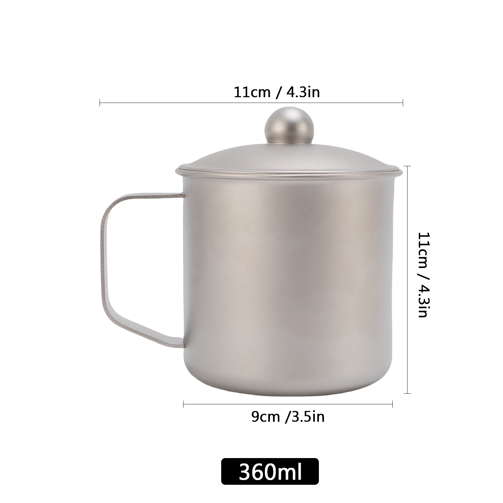 Кемпинговая кружка 360 мл из ч – обзор и цена Camping Cooking Cup