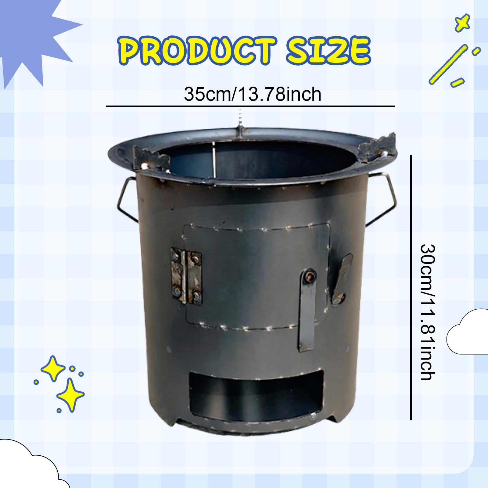 Портативная складная железная  – обзор и цена Camping Cooking Fire Stove