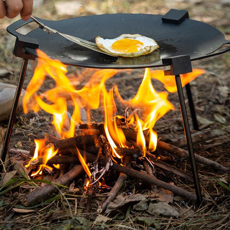 Штатив для кемпинга для пригот – обзор и цена Camping Cooking Fire Stove