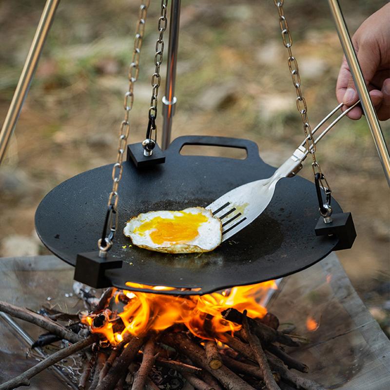 Штатив для кемпинга для пригот – обзор и цена Camping Cooking Fire Stove