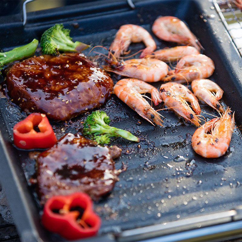 Уличная толстая квадратная ско – обзор и цена Camping Cooking Equipment