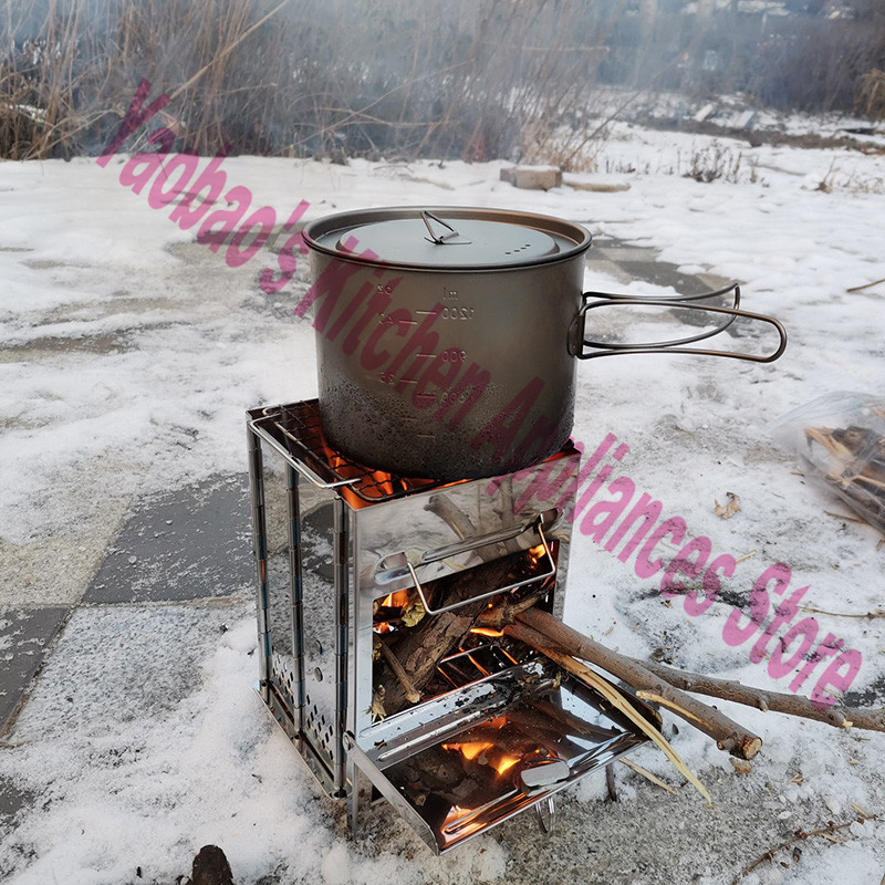 Портативная разборная дровяная – обзор и цена Camping Cooking Equipment