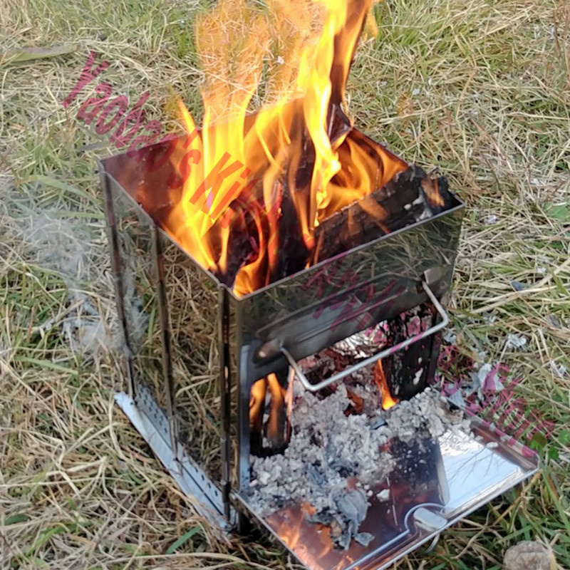 Портативная разборная дровяная – обзор и цена Camping Cooking Equipment