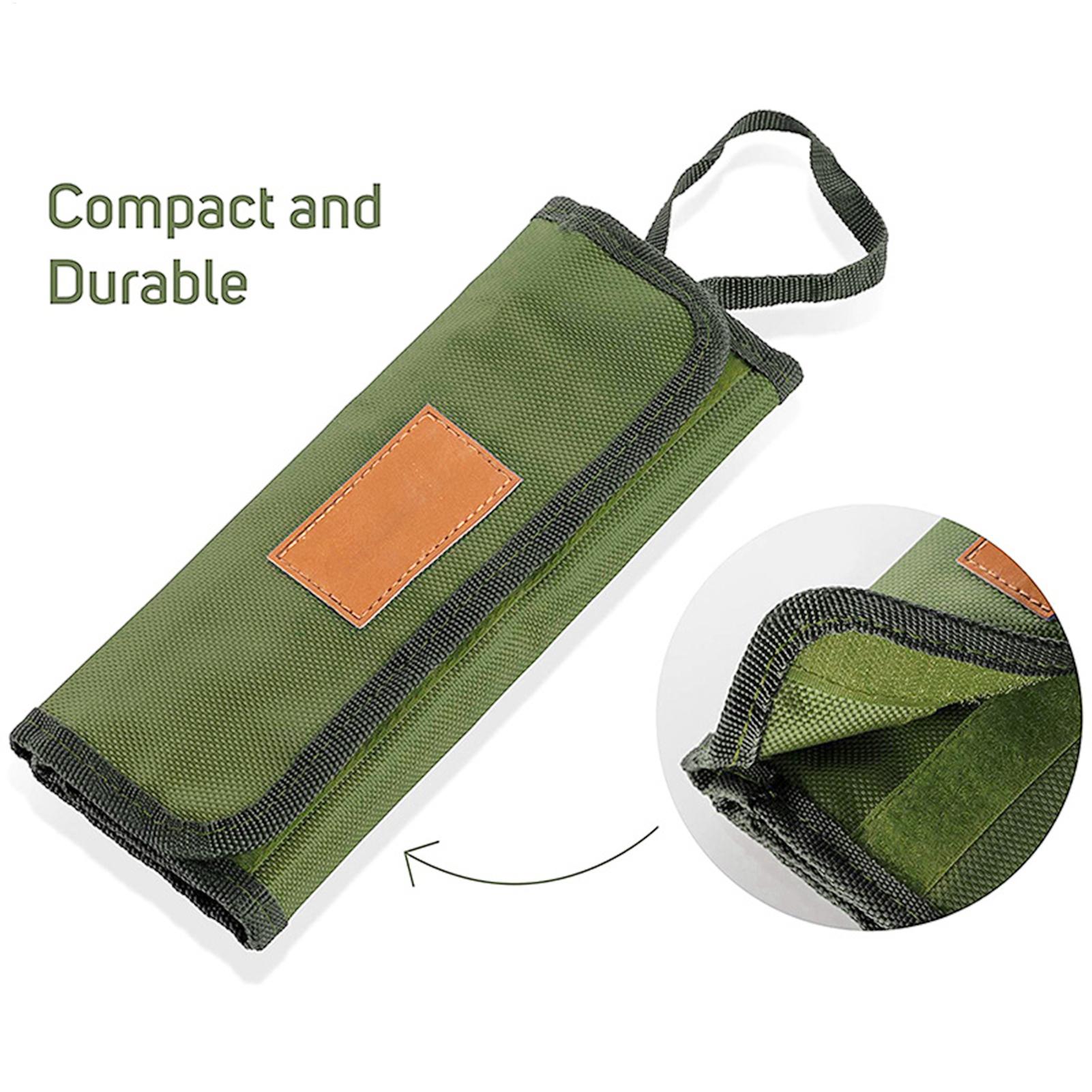 Сумка-органайзер для походной  – обзор и цена Camping Cooking Utensil Roll