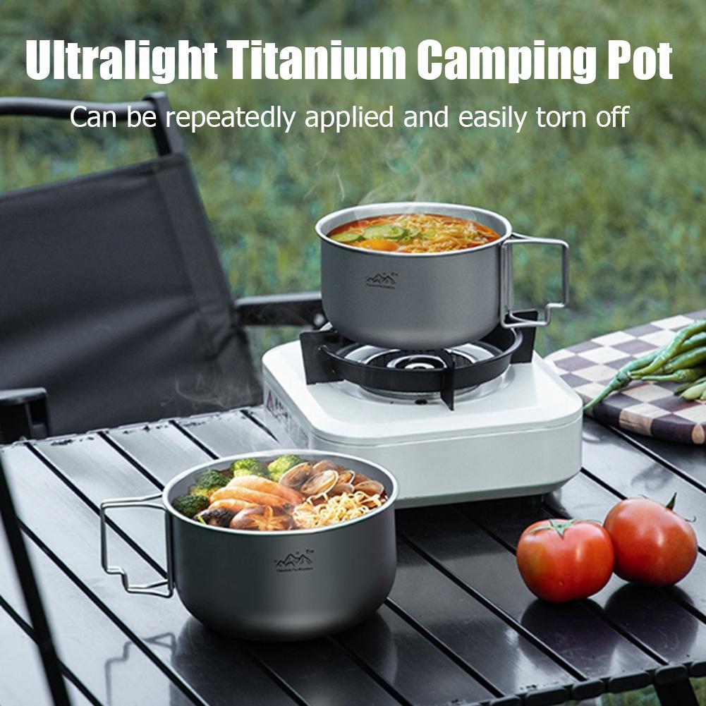 Ультралегкая титановая посуда  – обзор и цена Camping Cooking Backpack