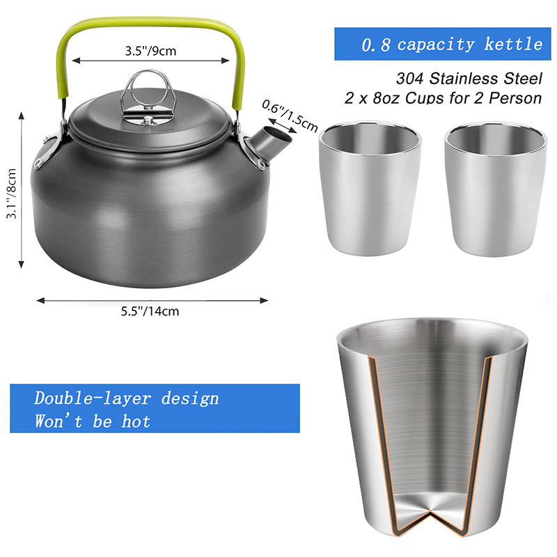 Набор походной посуды для кемп – обзор и цена Camping Cooking Cup