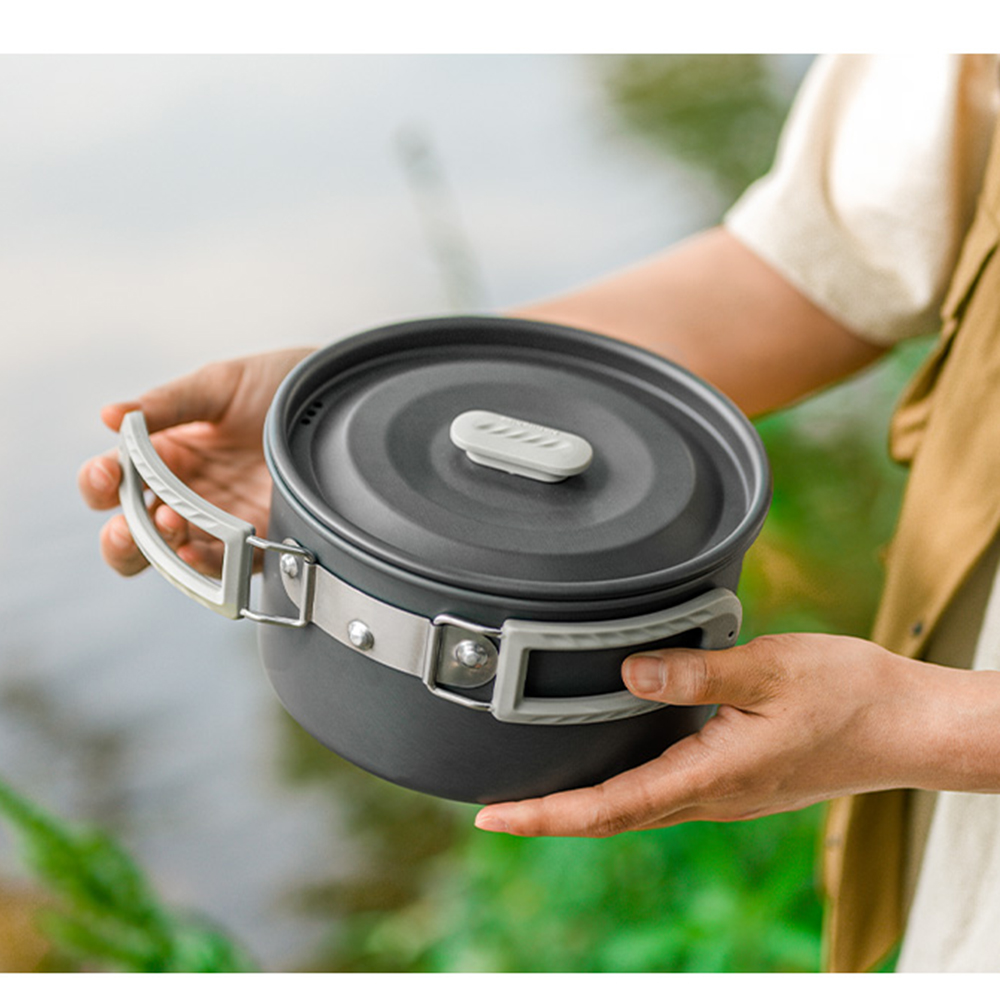 Набор уличных кастрюль Natureh – обзор и цена Camping Cooking Equipment