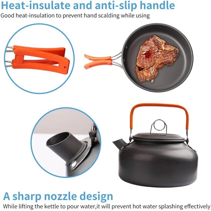 Набор для кемпинга: походная п – обзор и цена Camping Cooking Backpack